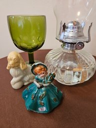 Avon And Oil Lamp Lot