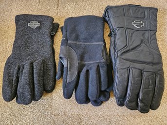 Harley Davidson And Gordini Motorcycle Gloves