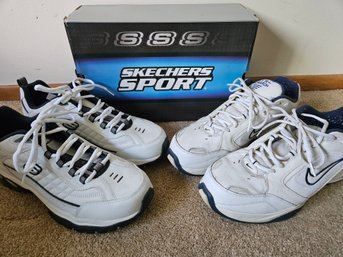 Skechers Sport And Nike Monarch Air Tennis Shoes Men's Size 13