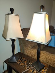 X2 Identical Table Lamps