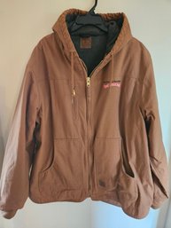 DB Men's Fleece-Lined Work Wear Jacket Size 2XL