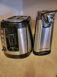 Hamilton Beach Stainless Steel  Toaster And Can Opener