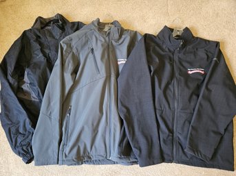 3 Eddie Bauer Jackets Men's Size 2XL