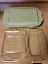 4 Piece Pyrex Glass Baking Dishes