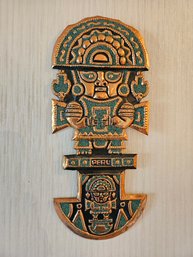 Copper And Stone Peru Wall Hanging
