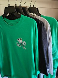 6 Notre Dame Fighting Irish T-shirts Men's Size 3XL