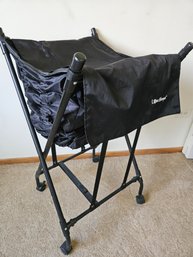 Folding Laundry Hamper On Wheels