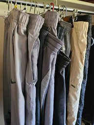 13 Pairs Of Mens Pants Under Armour Nike Columbia