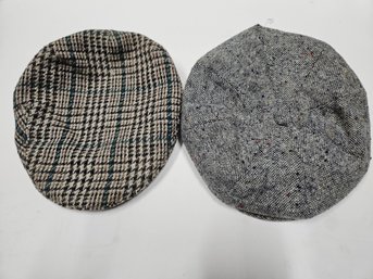 2 Men's Wool Caps/Hats
