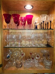 Clear & Mixed Glassware Mixed Lot