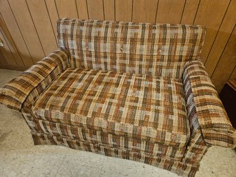 Vintage Upholstered Loveseat Couch