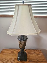 Brown Marble Table Lamp