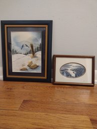 2 Winter Paintings