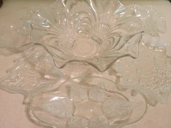 Glass Bowl Decorative Assortment