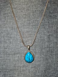 Sterling 925 Turquoise Necklace