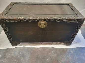 Wooden  Carved Chest