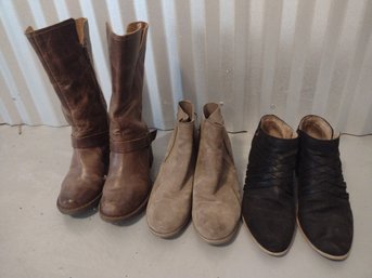 3 Pairs Dress Boots Size 10