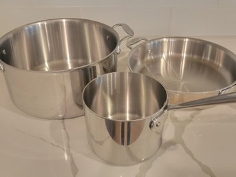 3 All- Clad Cookware