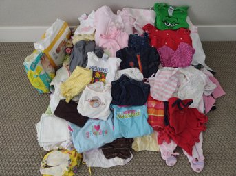 Newborn To 18 Months Girl Baby Clothes