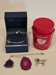 Jewelry And Cleaner Lot