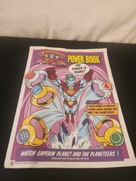 1990 Captain Planet Activity Game