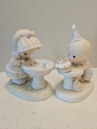 2 Vtg 1990's Precious Moments Figurines