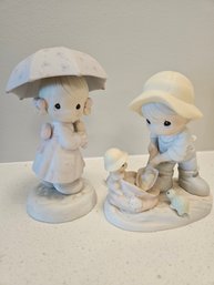 2 Precious Moments Figurines 1987 And 1993