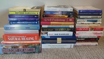 Lot Of 36 Paperback And Hardcover Books