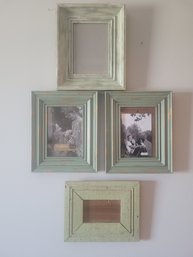 4 Green Picture Frames