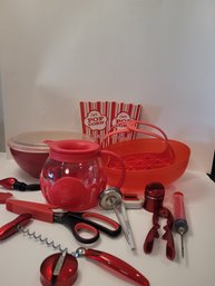 Red Kitchen Ware