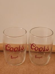 Coors Banquet 5 Oz Glass