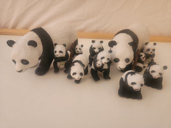 11 Rubber Animal Toy Panda Bear