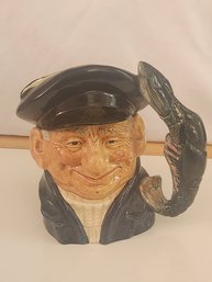 VINTAGE 1967 ROYAL DOULTON TOBY JUG MUG LOBSTER MAN D6617 LARGE 8' TALL ENGLAND