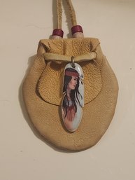 Leather Medicine Bag