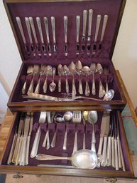 Prestige Plated Silverware 162pc Set & Case