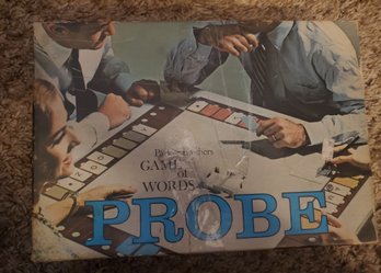 Parker Brothers Vintage Board Game (Probe Game Of Words)