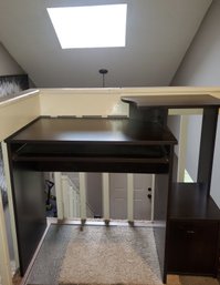 Small Desk With Cabinet