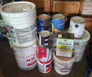 Assorted Used Paint