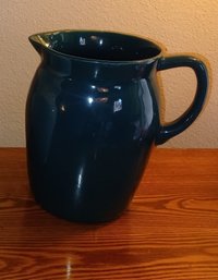 Green Ceramic Pitcher