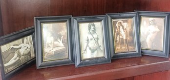 Fancy Naked Woman Pictures X 5. 6x8in