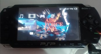 PSP Game Console And Movies X 9 And Accessories