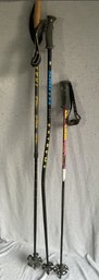 3 Mix Matched Ski Poles