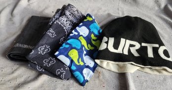 Burton Beanie & 3 Gator Necks