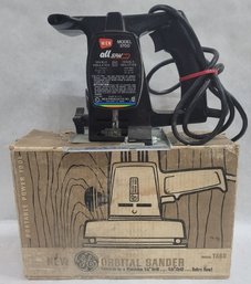 GE Orbital Sander & Wen All Saw