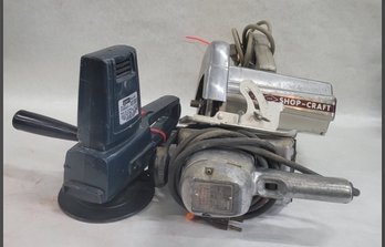 3 Bundle Craftsman Orbital Sander, Montgomery Ward Sander/polisher,craft Saw