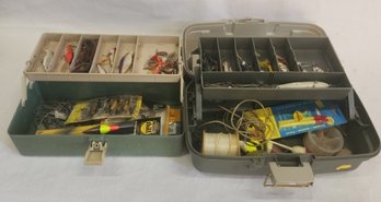 2 Tackle Boxes With Fishing Stuff