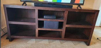 Fdark Brown Fiber Board Tv Stand