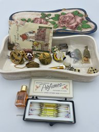 Perfumes Samples And Other Pins And Trinkets