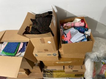 Mixed Fabric Boxes Full