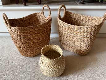 Wicker Basket Lot